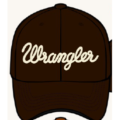 Wrangler Rope Cap-Dark Brown