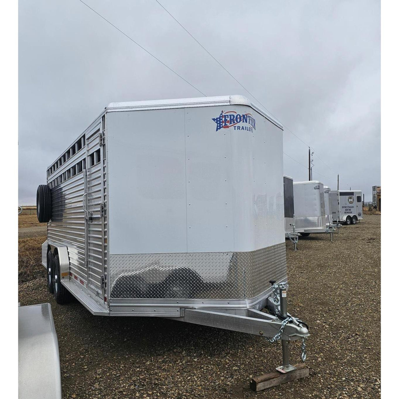 2025 Frontier 18' 7" Livestock Bumper Pull