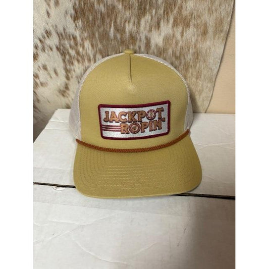 Dally Up Caps Jackpot Ropin Cap- Tan