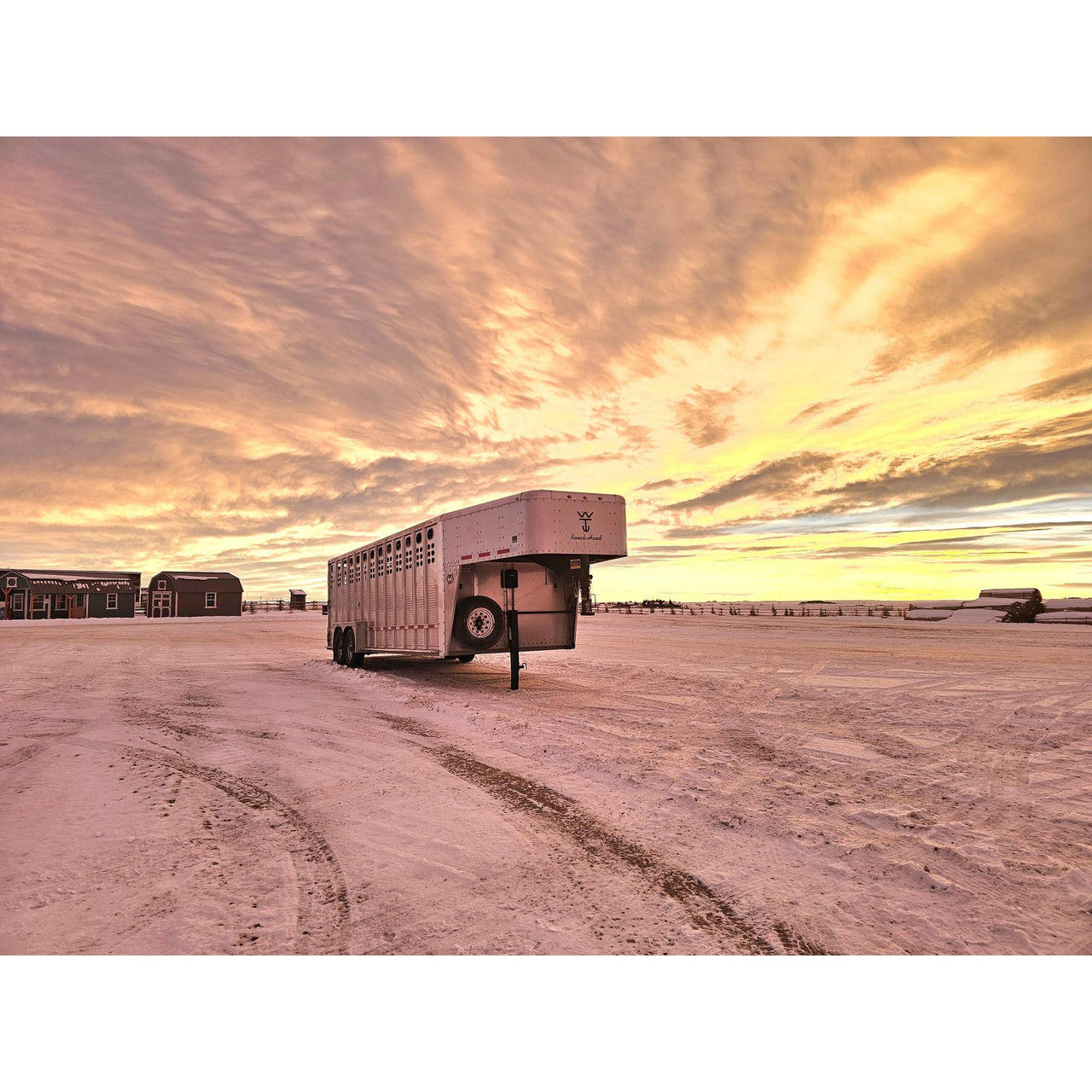 2018 Wilson Ranch Hand 24' Stock Trailer