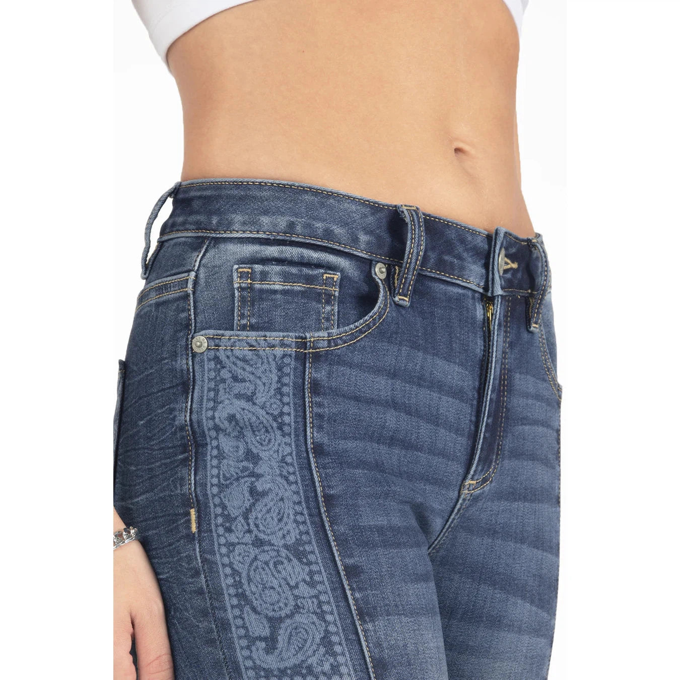 Miss Me High-Rise Skinny Bootcut - Medium Dark