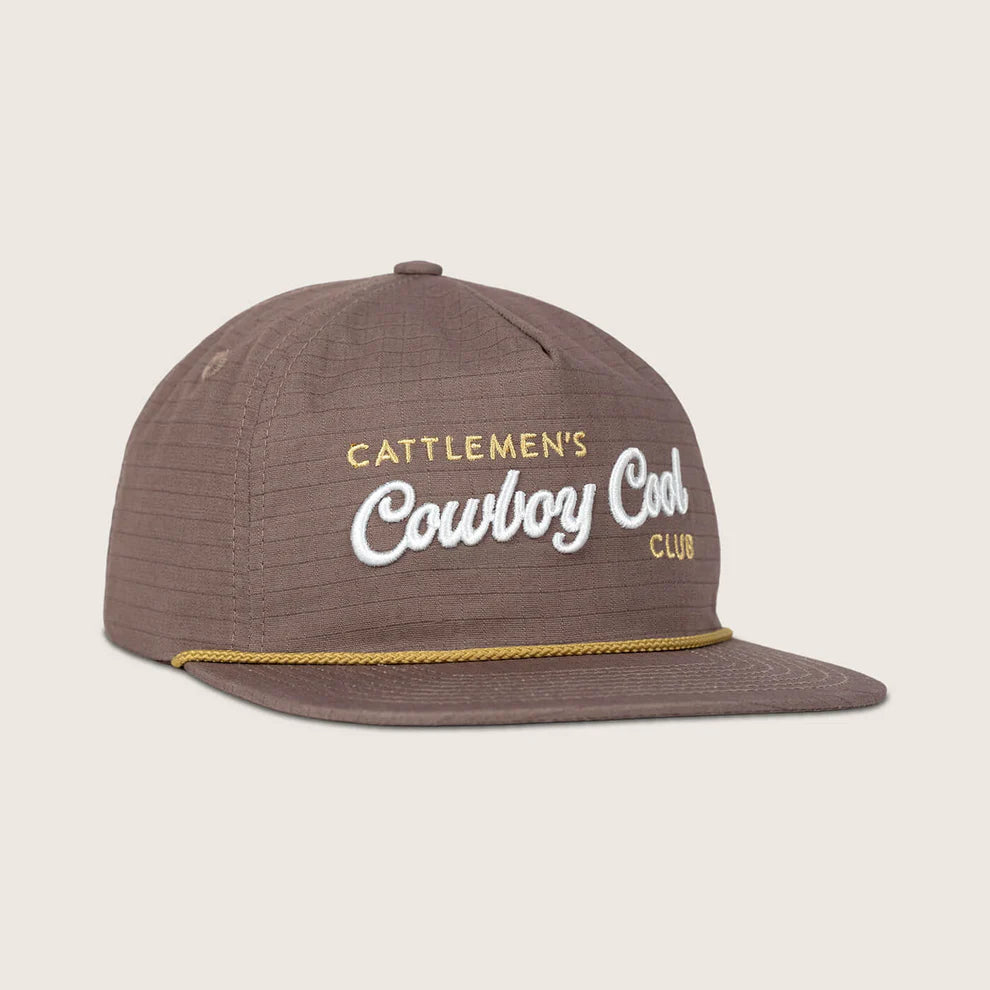 Cowboy Cool Cattlemen's Club Hat - Pebble