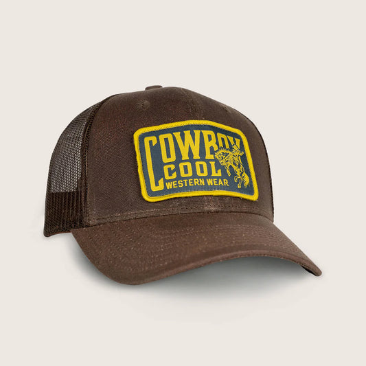 Cowboy Cool Roughrider Hat - Saddle Brown