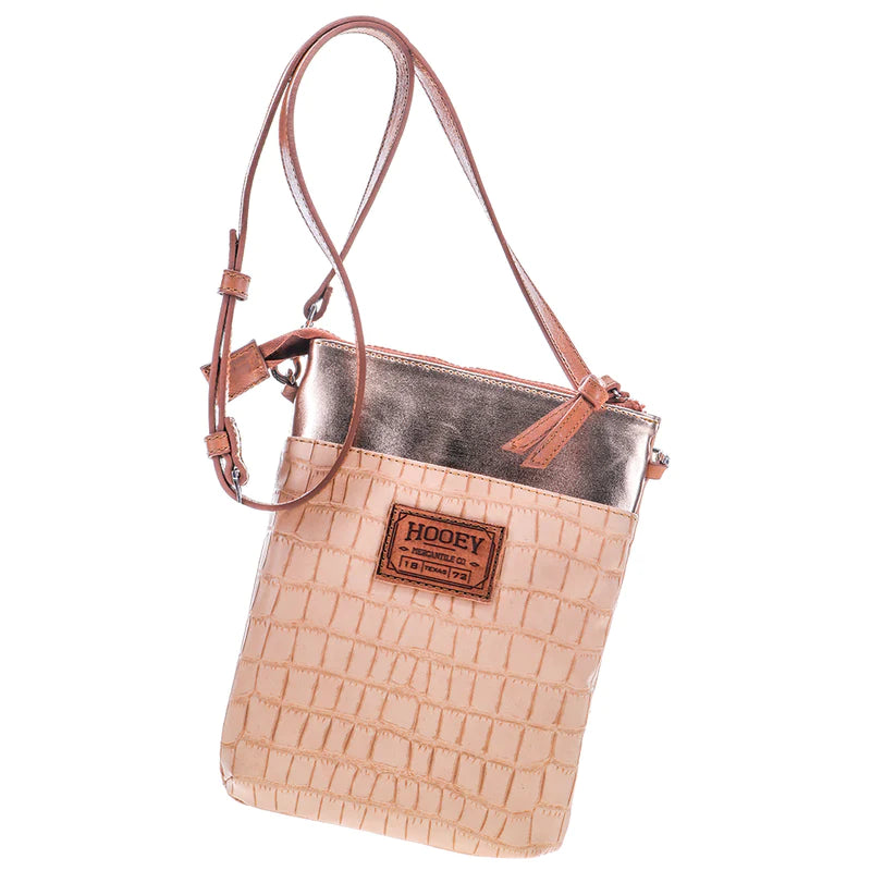 Hooey Ponderosa Crossbody Purse - Cream/Brown