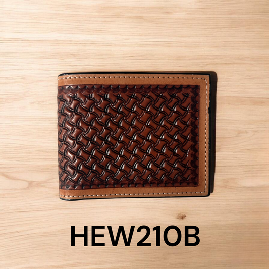 Ranger Belt Co. Bone Pattern Bifold Wallet