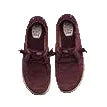 Hey Dude Women's Wendy Stretch Sox Shoes - Burgundy