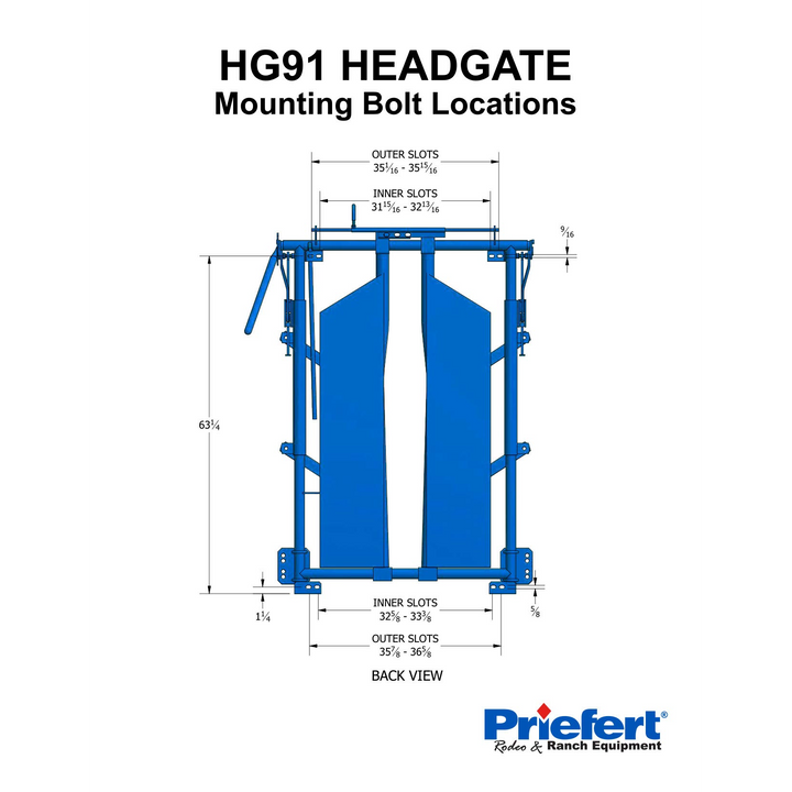 Priefert Model 91 Headgate