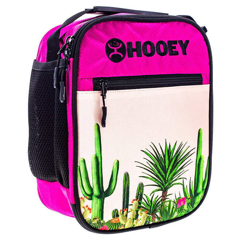 Hooey Cactus Scene Lunchbox- Pink