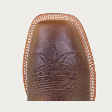 Hyer Men's EASTON Western Boot-Brown/Green