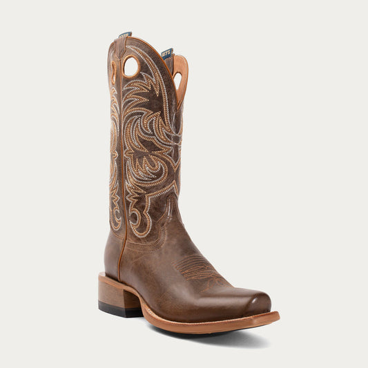 Hyer Men's  Burrton Western Boot- Brown - Irvine Tack & Western Wear