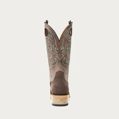 Hyer Men's Burrton Western Boots- Chocolate/ Taupe