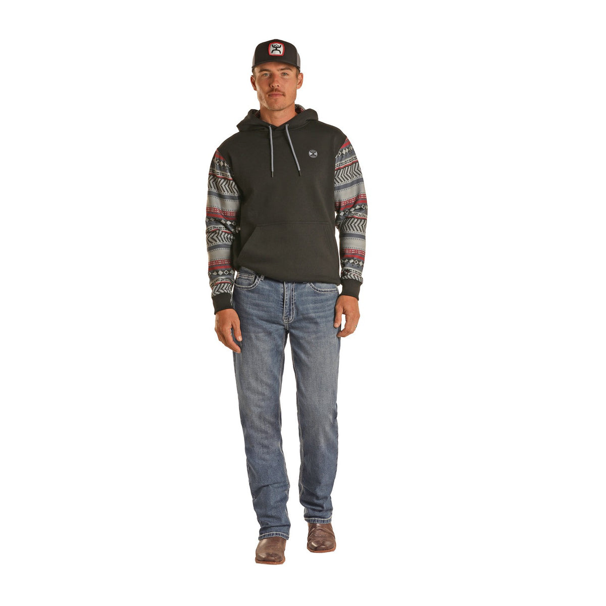Hooey Men's Rope Stitched Stackable Jeans - Medium Wash - Irvine Tack & Western Wear