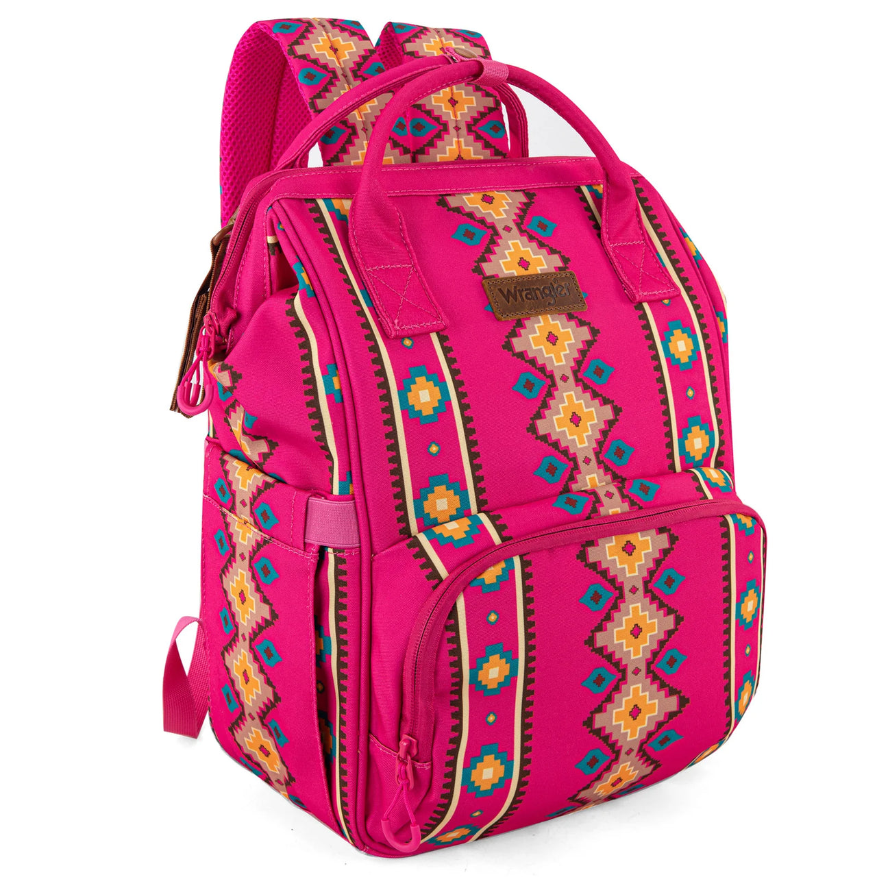 Wrangler Aztec Printed Callie Backpack- Multiple Colours