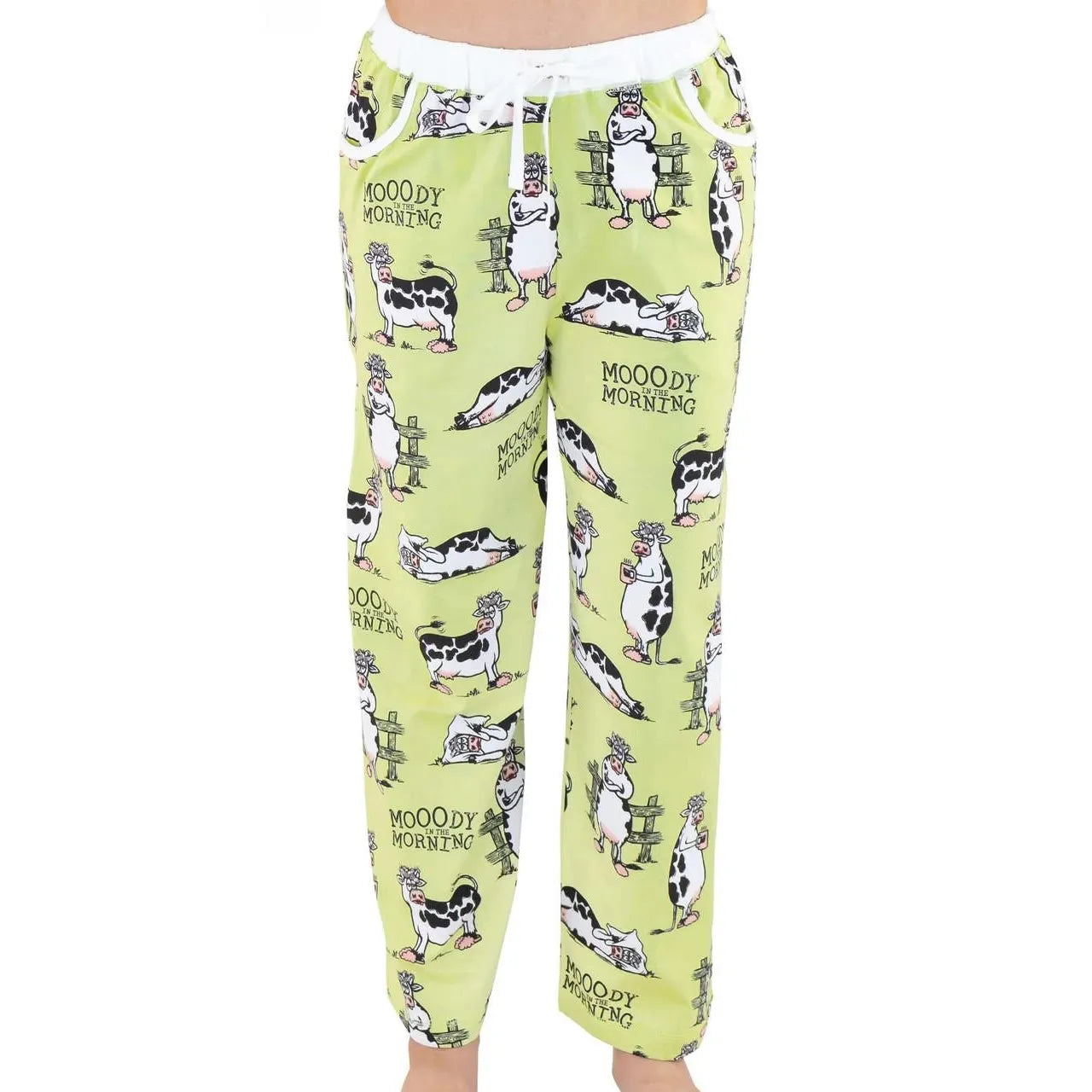 Lazy One Women's Moody in the Morning Pajama Pant- Light Green