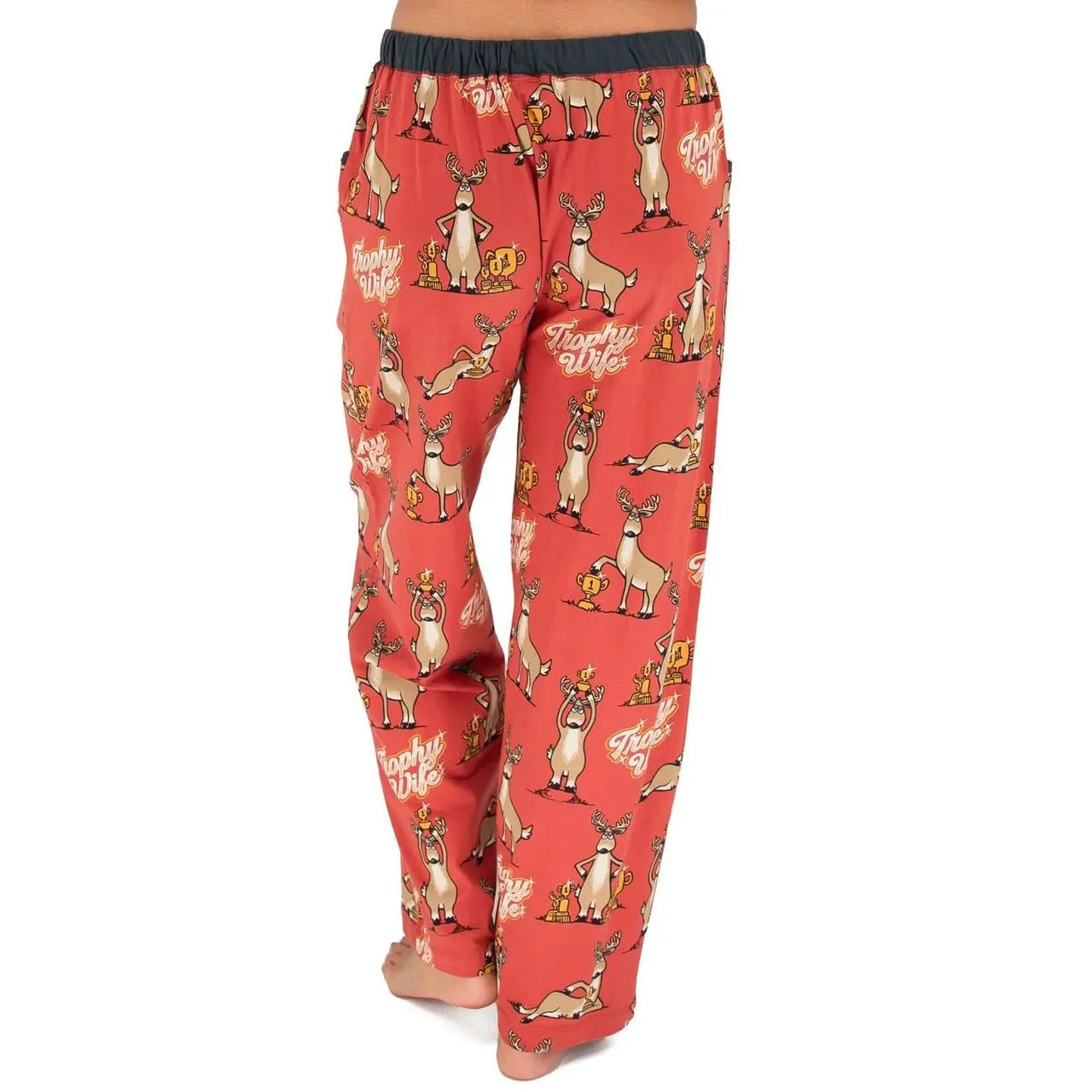 Lazy One Women's Trophy Wife Pajama Pant- Pink