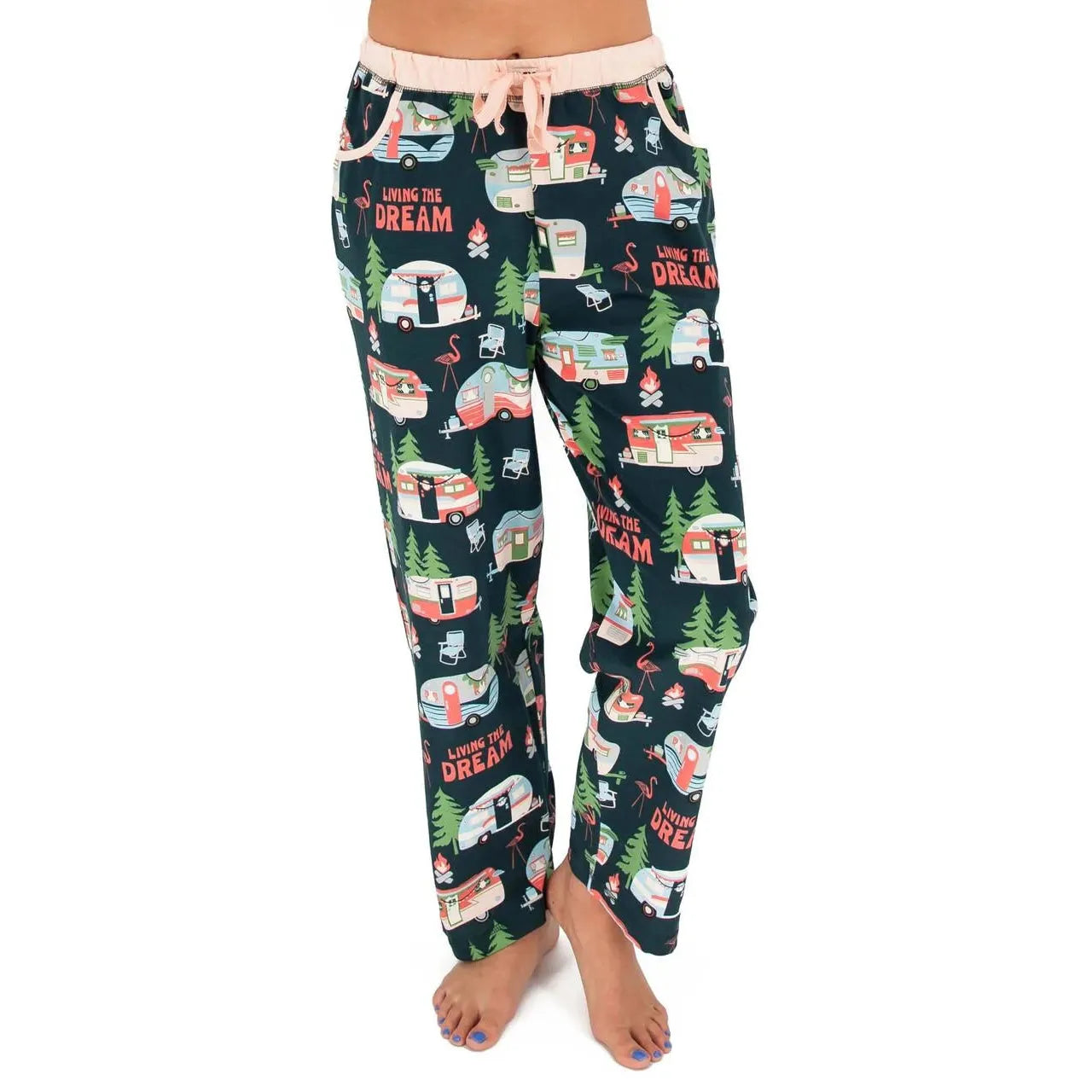 Lazy One Women's Living the Dream Pajama Pant- Multi