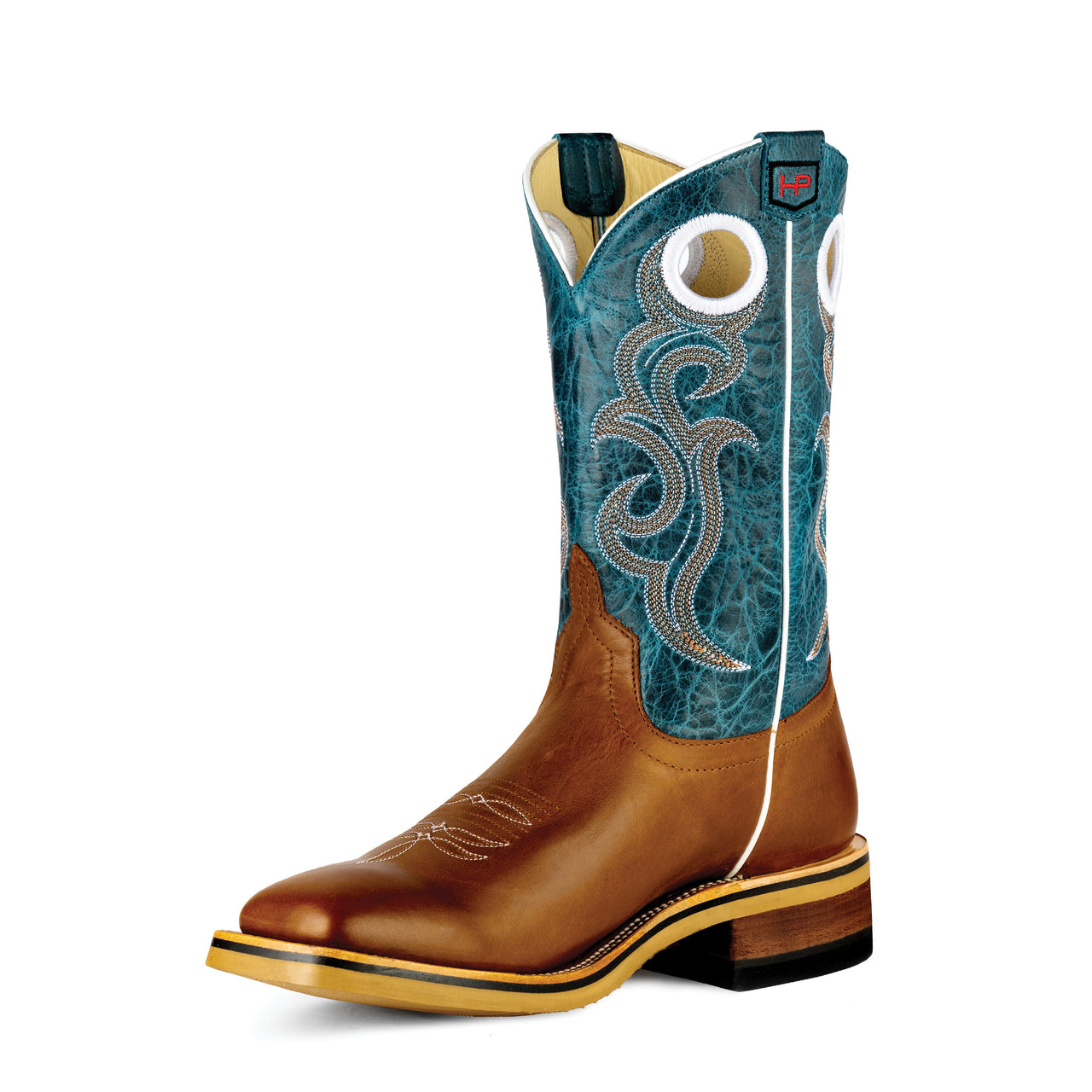 Horse Power Work Men's Western Boot - Malboro Crazyhorse