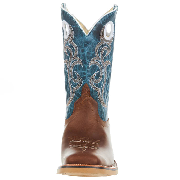 Horse Power Work Men's Western Boot - Malboro Crazyhorse