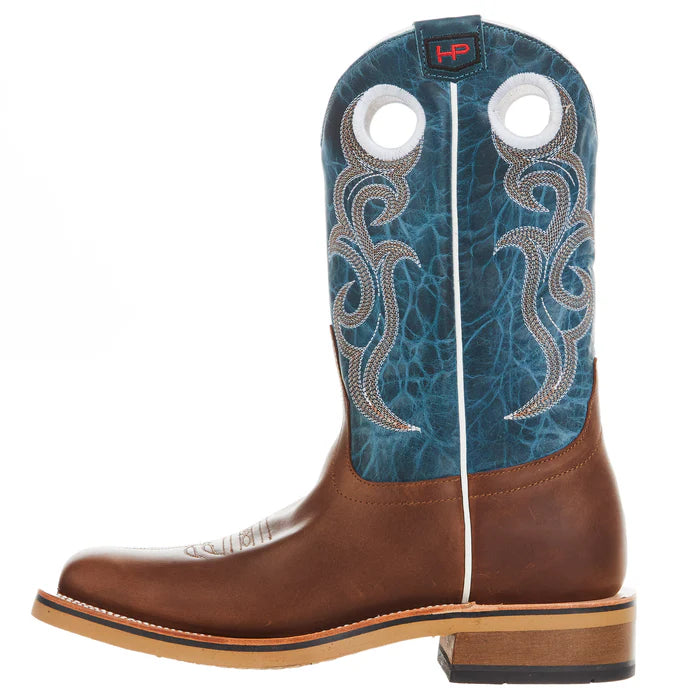 Horse Power Work Men's Western Boot - Malboro Crazyhorse
