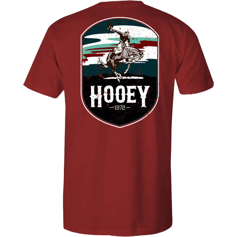 Hooey Men's Cheyenne T-Shirt - Scarlet