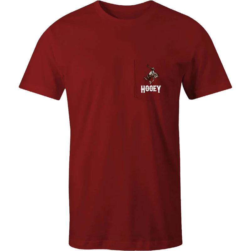 Hooey Men's Cheyenne T-Shirt - Scarlet