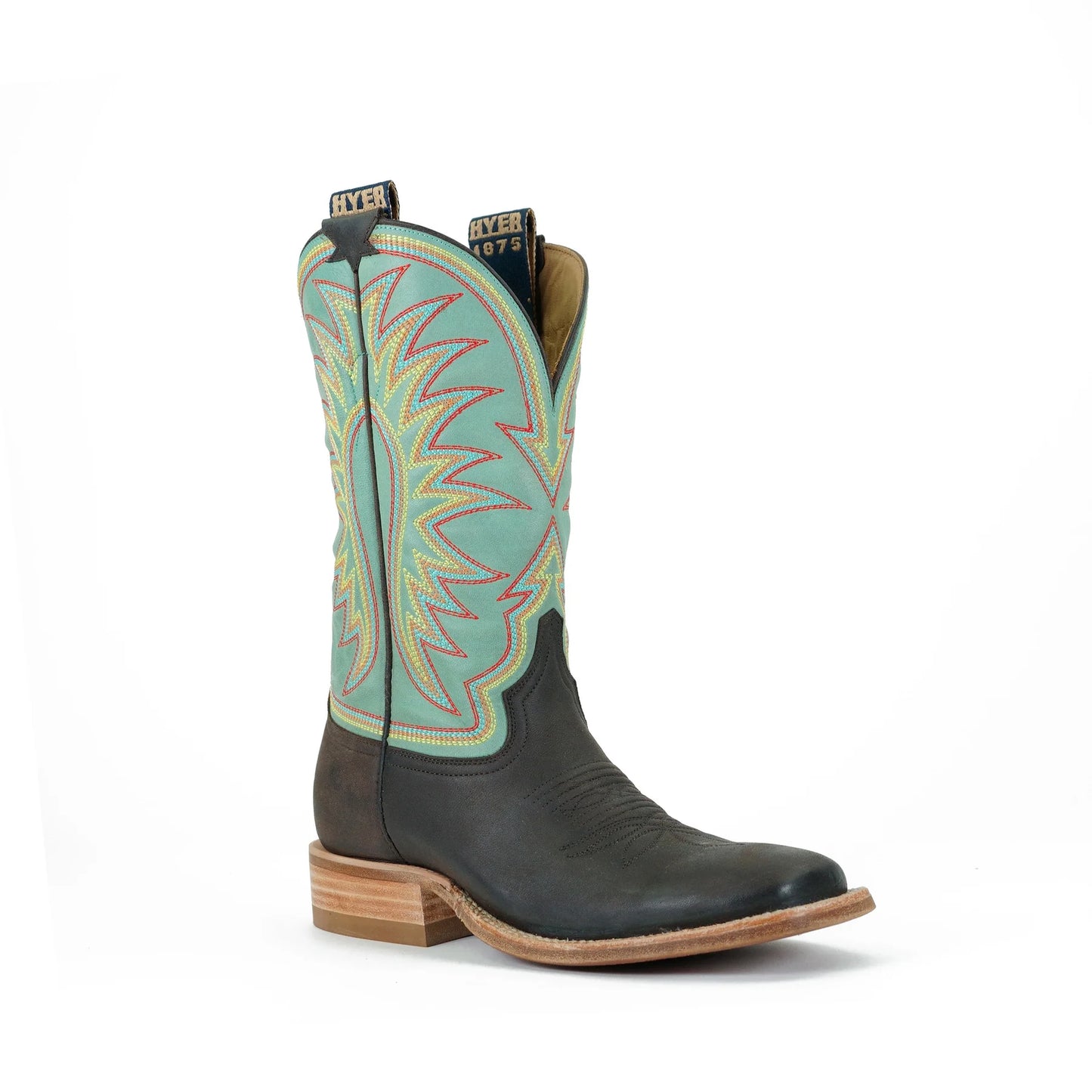 Hyer Women's Spring Hill Western Boots - Chocolate Vintage Cowhide