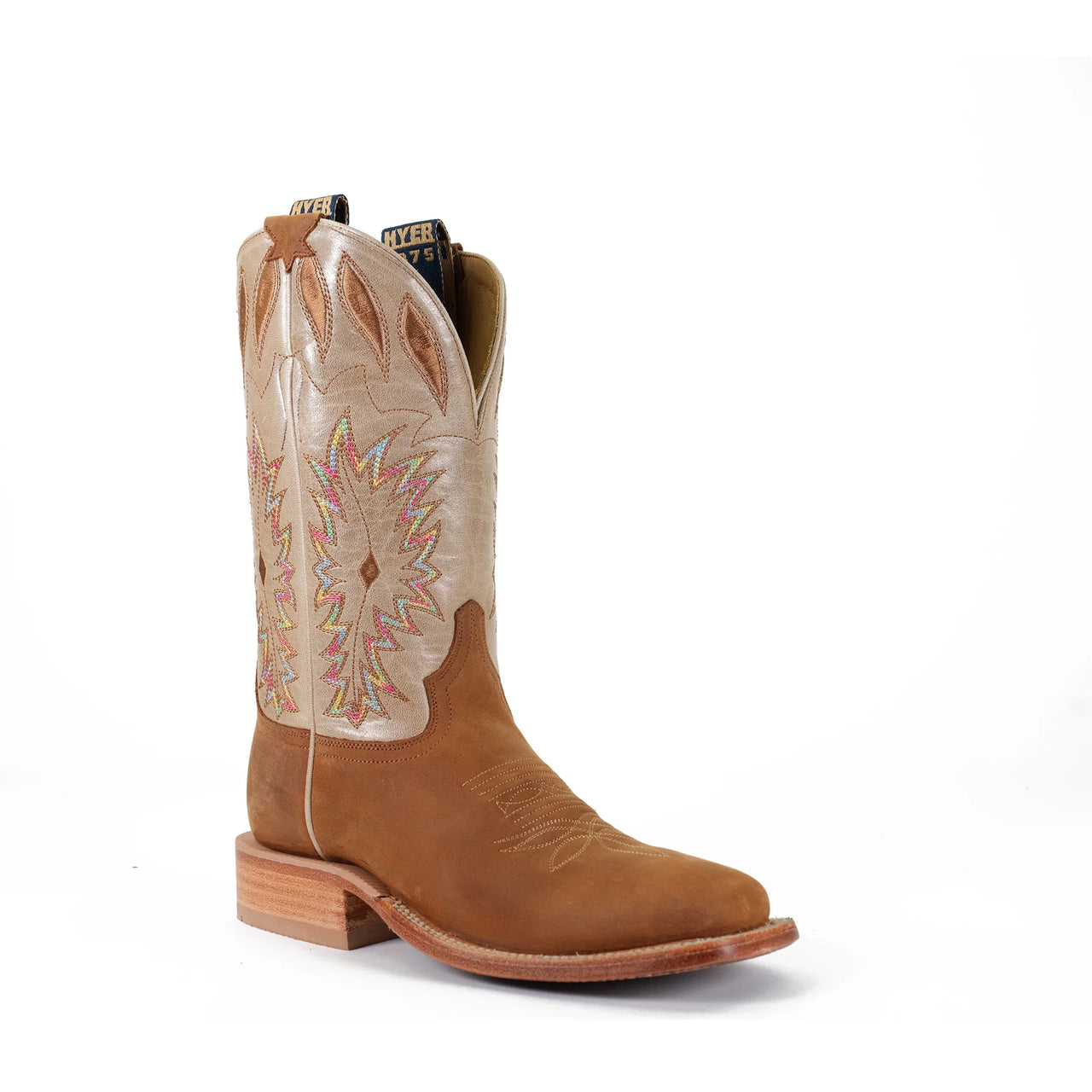 Hyer Women's Mulberry Western Boots - Clay Mule Cowhide