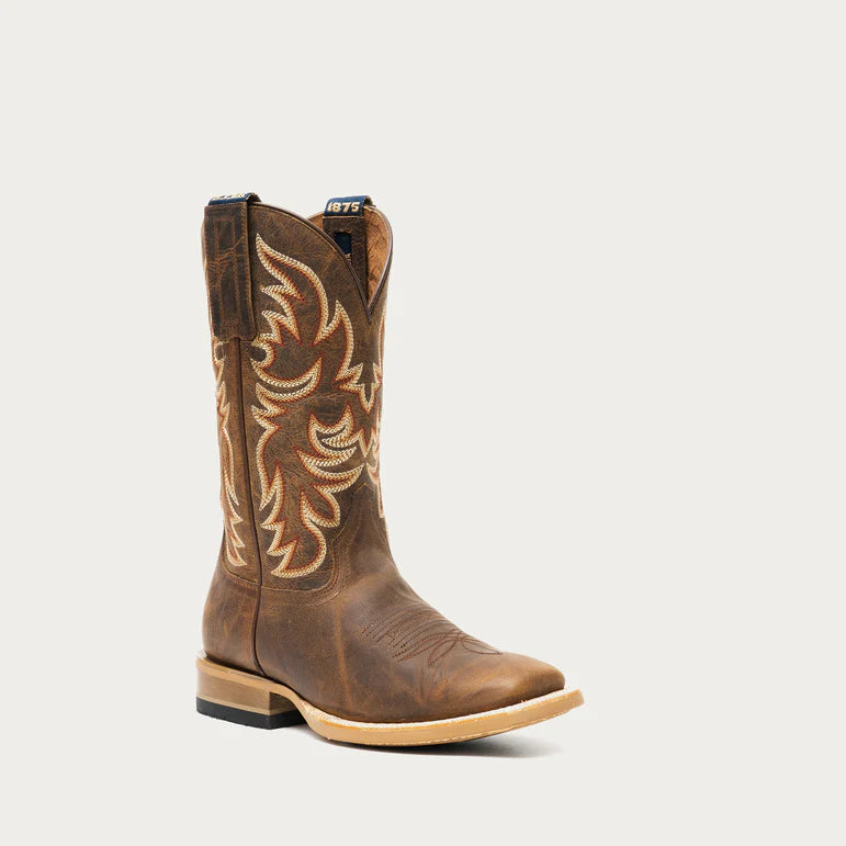 Hyer Women's Topeka Western Boot- Tan/Tan