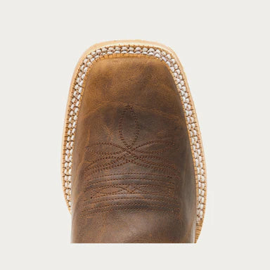 Hyer Women's Topeka Western Boot- Tan/Tan