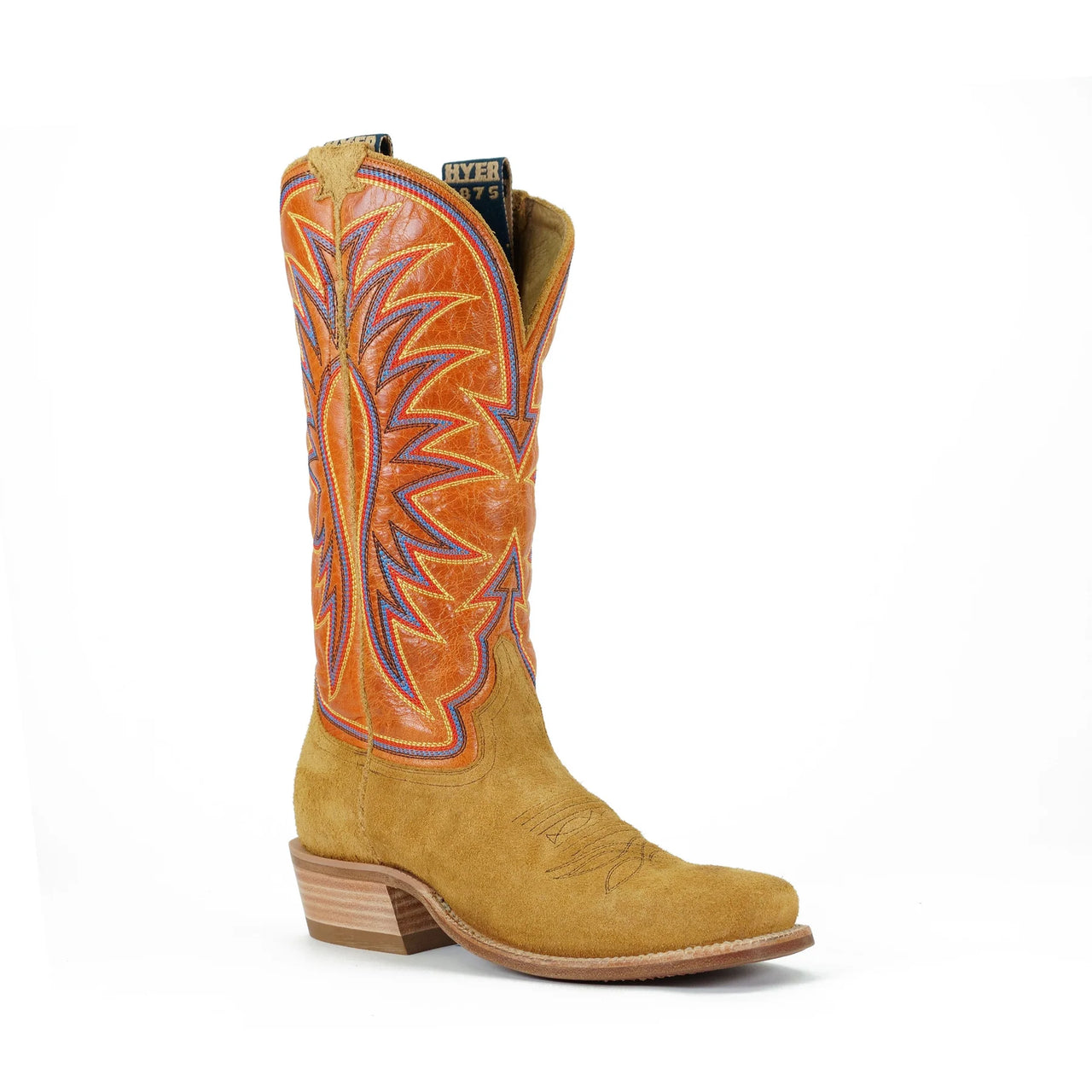 Hyer Women's Rose Hill Western Boots - Bronze Napped Roughout