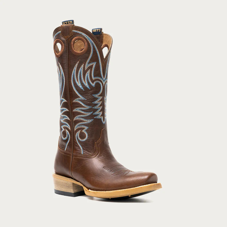 Hyer Women's Sun City Western Boot- Caramel