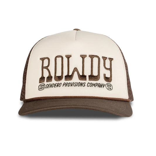 Sendero Rowdy Hat - Cream Brown