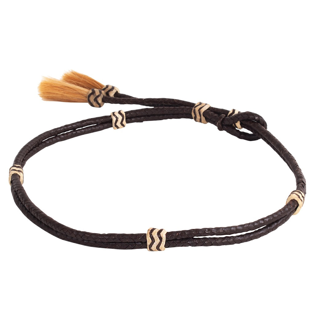 Red Dirt Hat Co Genuine Leather Braided Hat Band - Multiple Colours