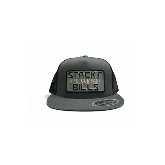 Stackin Bills ET Flat Billed Cap - Grey
