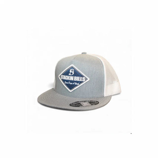 Stackin Bills Dusty Flat Billed Cap - Grey
