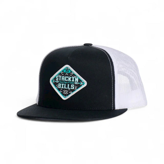 Stackin Bills Soul Flat Billed Cap - Black
