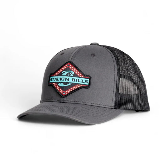 Stackin Bills Outlaw Curve Billed Cap - Grey