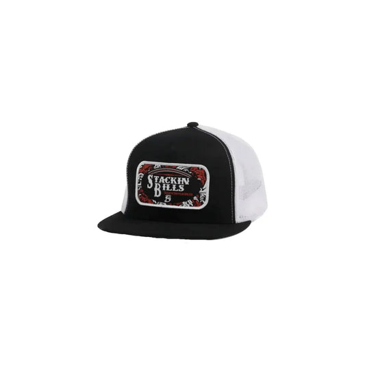 Stackin Bills Lonesome Flat Billed Cap - Black