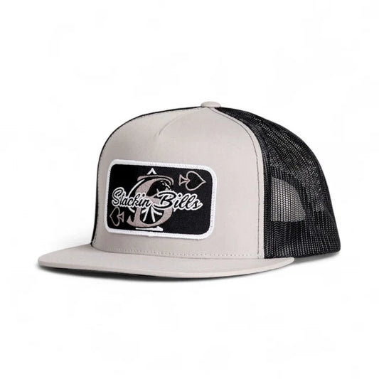 Stackin Bills Deal Flat Billed Cap - Light Grey