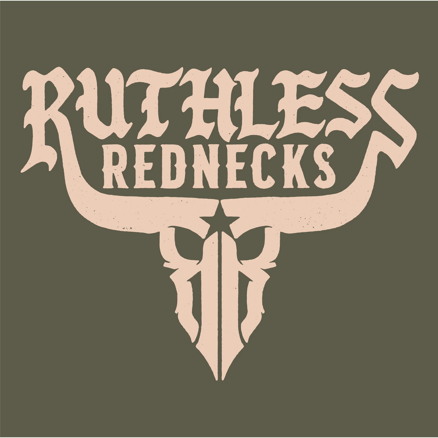 Ruthless Rednecks - Raw Talent V2 Supercharged Hoodie - Army