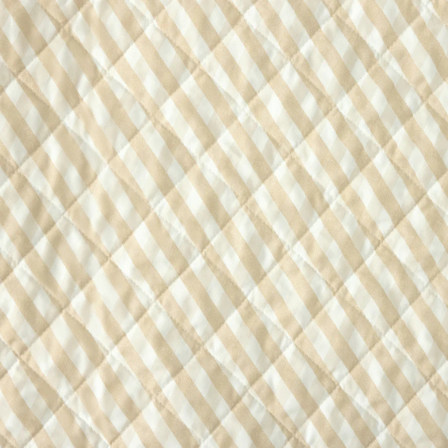 Hi End Accents Farm Life Quilt Set- Brown
