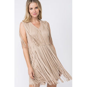 Vocal Women's Dress w/Fringe - Assorted Colours