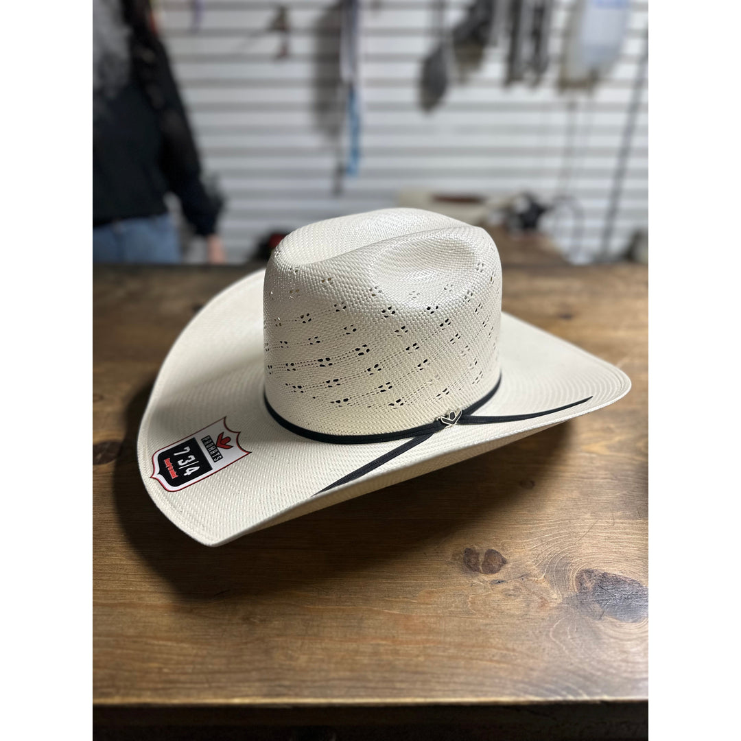 Prohats Straw Hat Precreased Minnick - PH58M