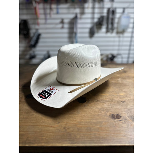 PROHATS Straw Precreased Minnick Western Hat - PH15M