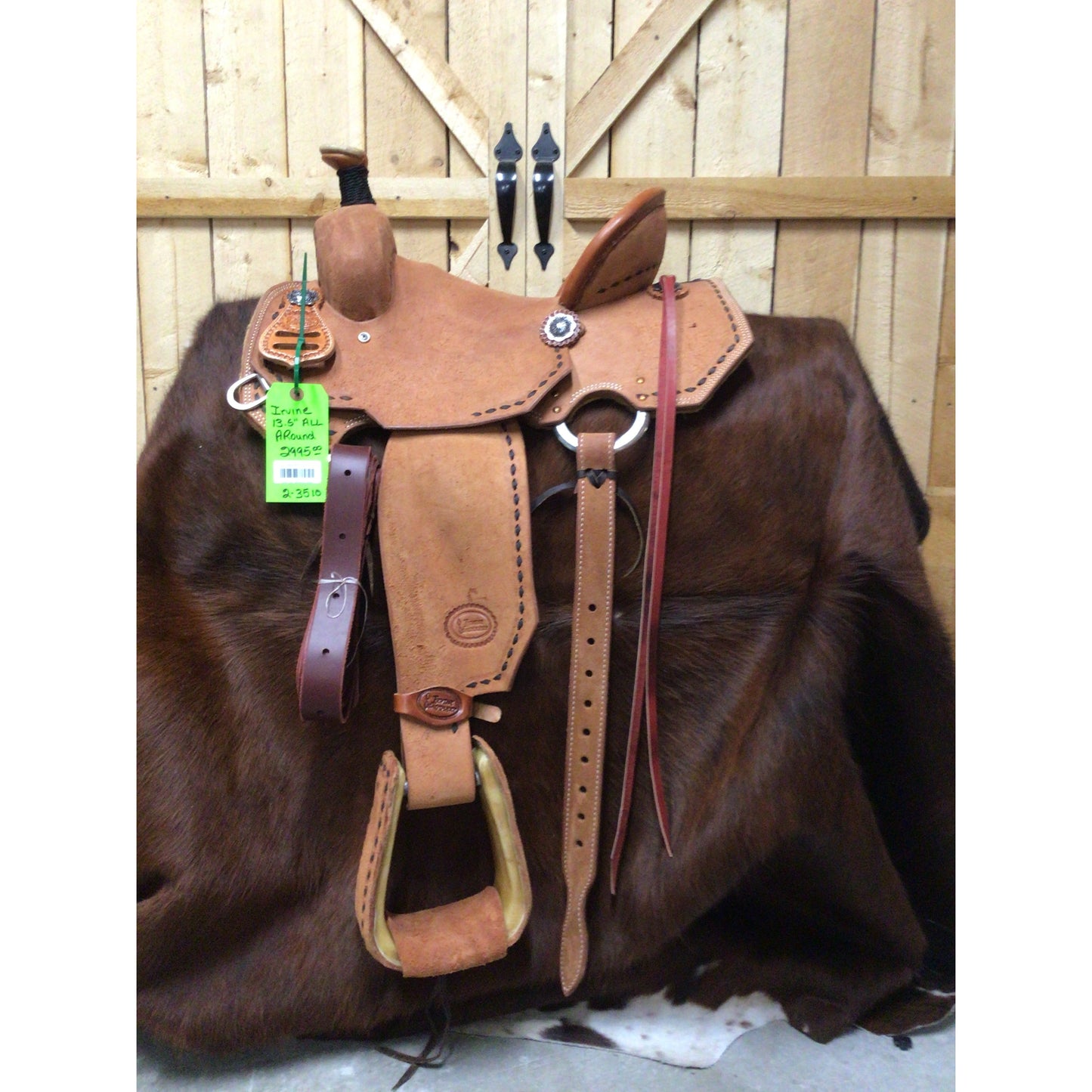 Irvine 13.5" All Around Saddle