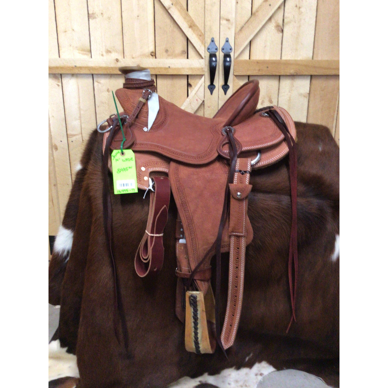 irvine 14" Wade Ranch Saddle All Rough Out