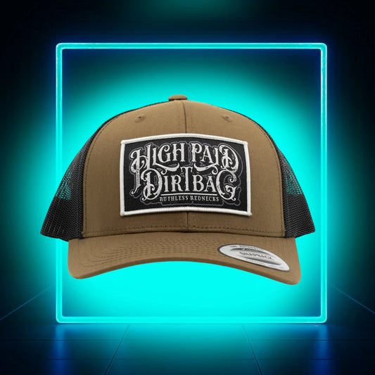 Ruthless Rednecks Gunsmoke Curved Brim Hat - Coyote