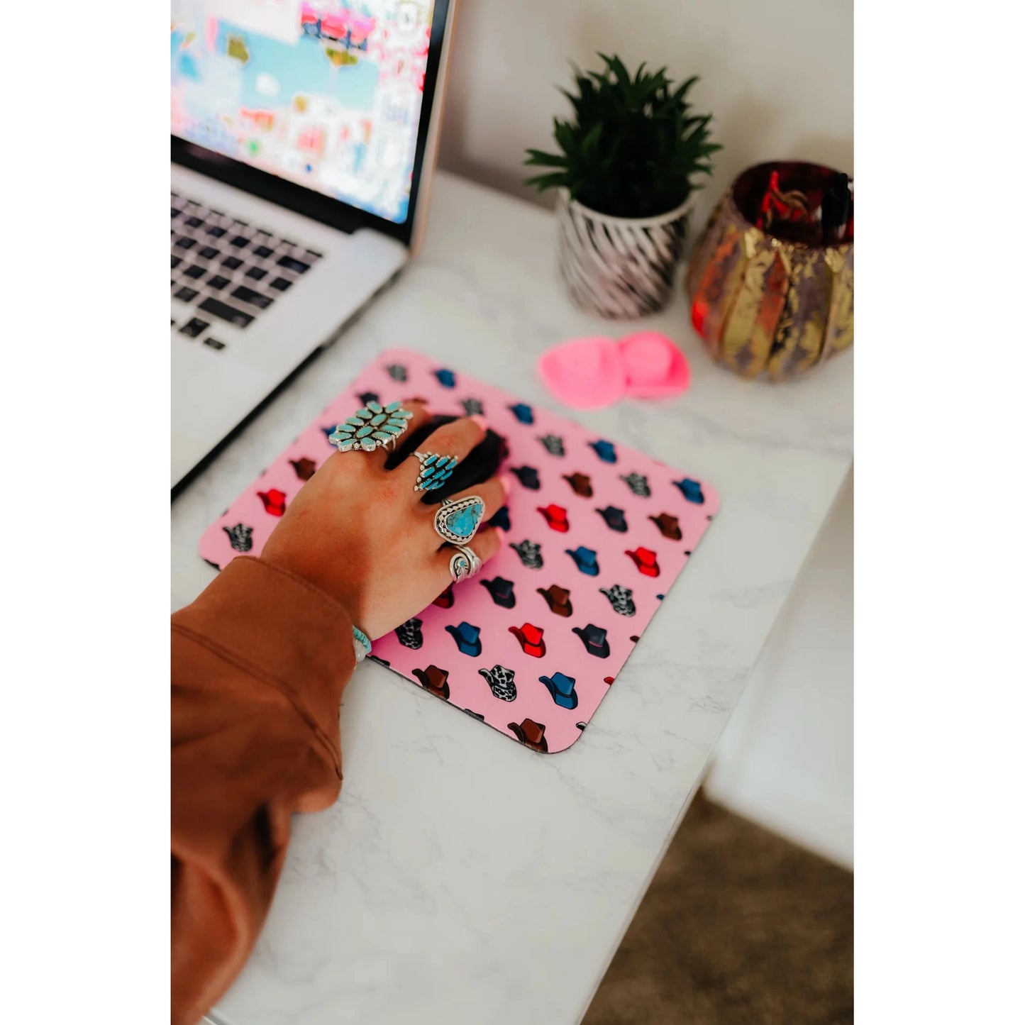 The Front Porch Label Mouse Pad - Assorted Colours