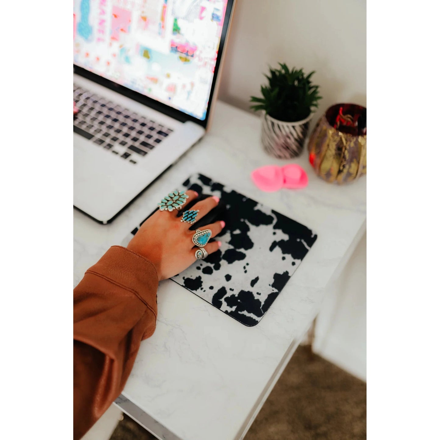 The Front Porch Label Mouse Pad - Assorted Colours