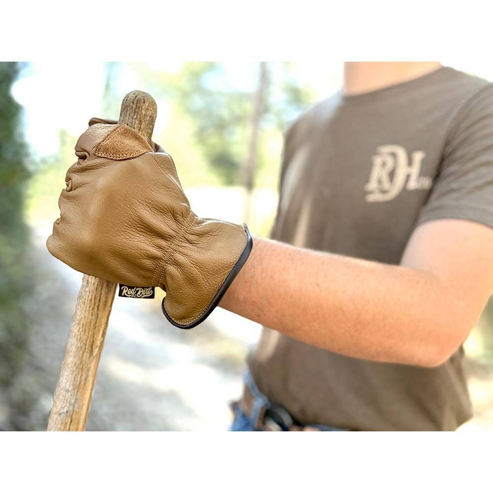 Red Dirt Hat Co. Dayworker Gloves-Tan